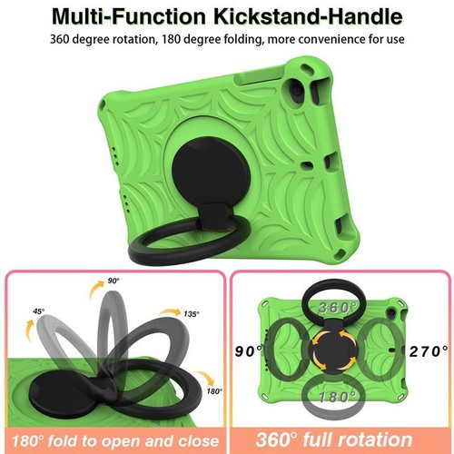 Strap Case For iPad mini 2 3 4 5 EVA FOAM Shockproof Kids Heavy Duty Ring Cover - Picture 7 of 28
