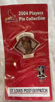2004 Cardinals Players Pin Collection St. Louis Post-Dispatch - Matt Morris