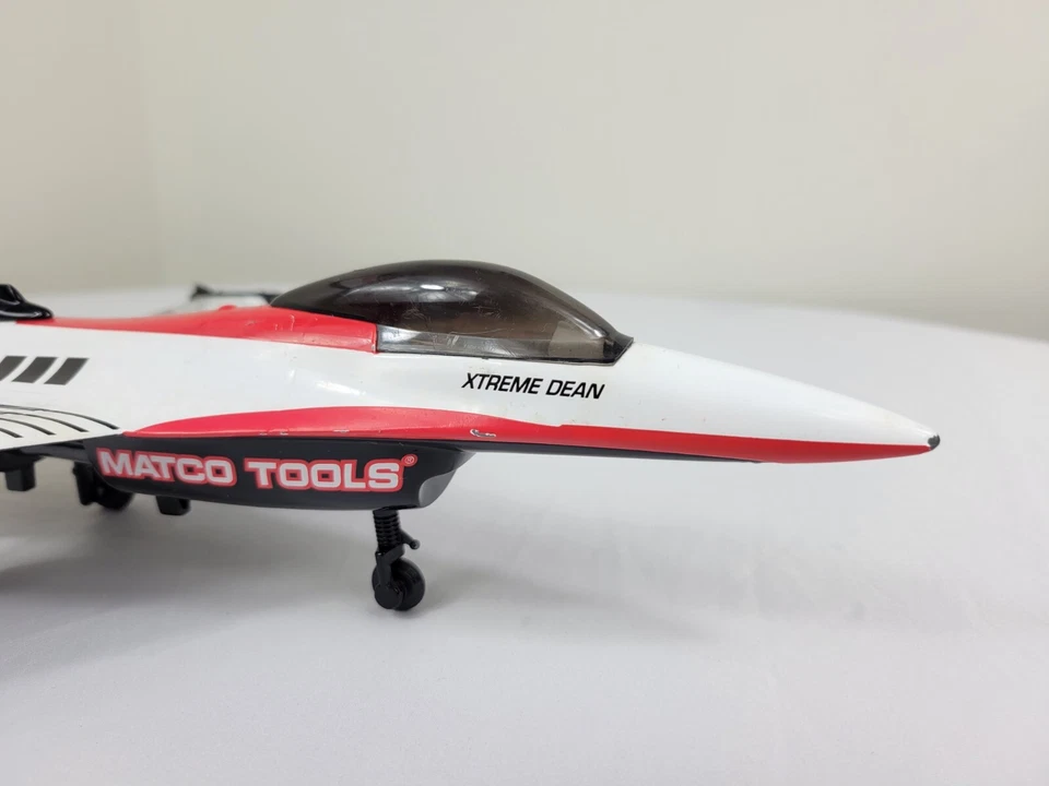 F-16 Diecast Liberty Classic Spec Cast Jet White Matco Tools Limited Edition - Image 2 of 4