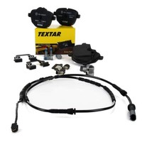 Textar BremsbeläGe + Warnsensor FüR BMW X3 F25 X4 F26 20-35I M40I 18-35D Hinten