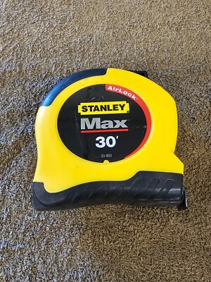 #ad Stanley Max AirLock 30#x27; Measuring Tape Measure 33 800 $22.61