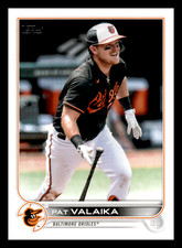 2022 Topps Pat Valaika  Baltimore Orioles #575 Centered Mint