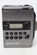 Sony Walkman WM-FX40 Cassette Tape Player Auto Reverse, AM/FM Works See video