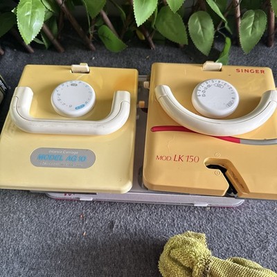 Singer Lk 150 And Ag 10 Insta Carriage Not Knitters