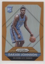 2015-16 Panini Prizm Rookies Orange Prizm 53/65 Dakari Johnson #315 fm0