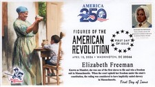 26-110, 2026, SC 6068h, Figures of the American Revolution, FDC, Pictorial, Amer