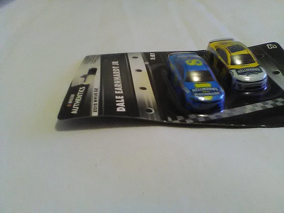 2019 NASCAR AUTHENTICS WAVE 02 DALE EARNHARDT JR   HELLMANS #8 & #88 CARS - Image 3 of 4