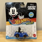 Hot Wheels RacerVerse 2025 Mickey Mouse Vintage Blue Car Ages 3+ *Not Mint*