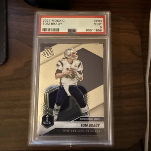 2021 Panini Mosaic - Tom Brady #283 PSA 9 New England Patriots