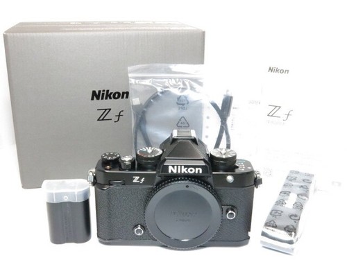 Quality 1306 Shots Only Nikon Zf Black Body With Original Box Mirrorless Slr Ca