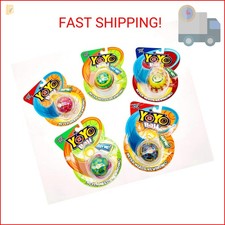 Big Time Toys Yoyo Ball Automatic Return Yoyo, Party Pack of 5, Assorted Colors