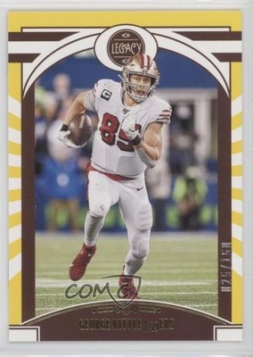 2020 Panini Legacy Yellow 25/150 George Kittle #95 2qw