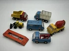 Lot of 7 Old/Vintage Tonka USA Pressed Metal Toys - Varying Conditions