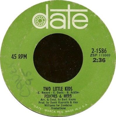 Peaches & Herb, Two Little Kids / We've Got To Love One Another, (7'', Single, St