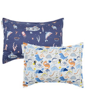 BABY Toddler Pillowcases 2 Pack Organic Cotton Fit 13"x 18" or 12"x16" Kids Pill