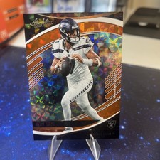 2023 Panini Absolute - Geno Smith #17 Orange Mosaic /825 Raiders