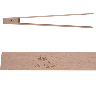 Koch-/Toastzange ''Süßes Walross'' aus Holz (TN00021158)