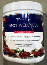 Gundry MD MCT Wellness Powder Raspberry Medley Flavor Free Shipping