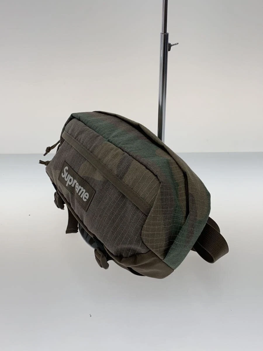 Supreme 24ss/sac taille Woodland camouflage/sac taille/nylon/multicolore/camo