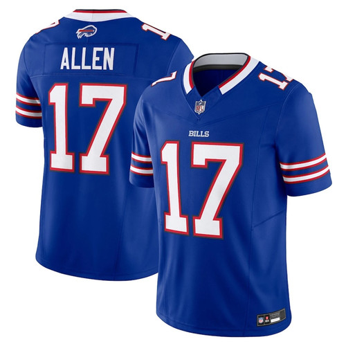 New Men's Bills #17 Josh Allen Game Player Jersey All Stitched Jersey
