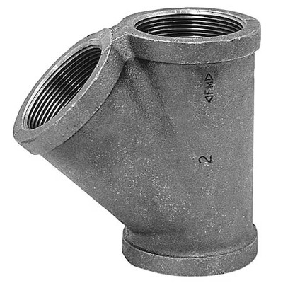 Anvil 0310066600 Wye Wye, 1/2'' Pipe, Fnpt, Malleable Iron, Class 150