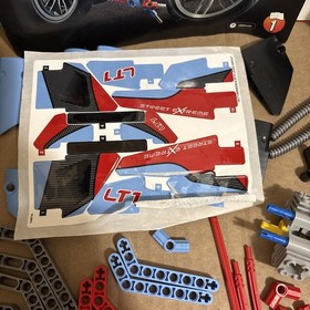 LEGO Technic 42036 Street Motorcycle Model Parts Lot With Instructions