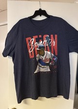 Deion Sanders navy Atlanta Braves mens 3XL T-...