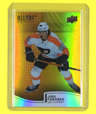 2021-22 Upper Deck Allure - Rainbow Joel Farabee #R-65 Orange Yellow