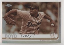 2019 Topps Chrome Sepia Refractor Matthew Boyd Matt Boyd #83 1b8