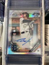 2019 Bowman Draft Chrome Pick Andre Lipcius #CDA-AL MINT Auto 1st /499