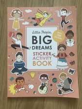 Image of Little People, BIG DREAMS Sticker Activity Book: With over 100 stickers, Sanchez