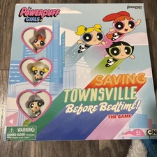 Powerpuff Girls Board Game Saving Townsville Before Bedtime Cartoon Network 2016