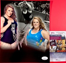 Piper Niven Signed WWE Doudrop Custom 8x10 Photo Authentic Autograph NXT JSA COA
