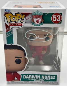 Darwin Nunez Signed Funko Pop Al-Hilal SPL Forward Liverpool PC COA w/protector