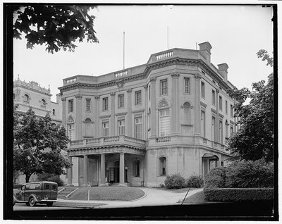 Photo:Washington DC Cuban Embassy 1937 3630 16th Street NW building truck