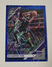 2019-20 Panini Donruss Optic - Blue Velocity Prizm #57 De'Aaron Fox