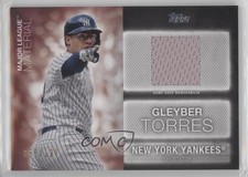 2020 Topps Major League Material Series 2 Black /199 Gleyber Torres #MLM-GT ii1