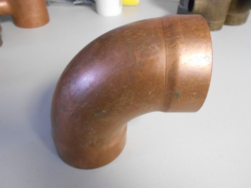 NOS Nibco 3" Copper 90 Degree Elbow