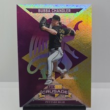 2025 Panini Crusade Purple #/99 RC Bubba Chandler Pittsburgh Pirates
