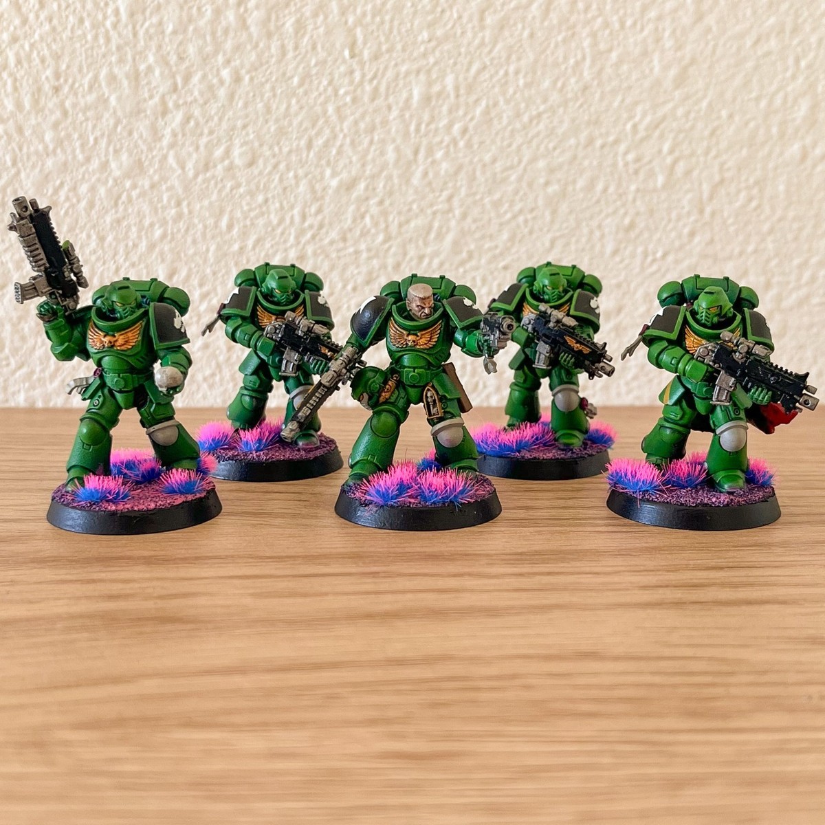 Warhammer 40k Salamanders - Painted Intercessors Squad - Item 360