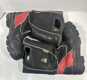 Fire-Dex FDXL200 Men's Leather Structural Firefighter Steel Toe Boots 13 Wide