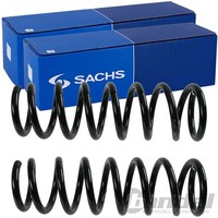 2X Sachs Fahrwerksfedern Satz Hinten Passend FÜR CitroËN C-CROSSER Mitsubishi