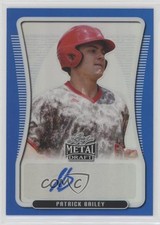 2020 Leaf Metal Draft Portrait Blue Rainbow 6/35 Patrick Bailey Auto s5q