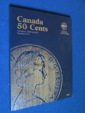 New Whitman Folder 4013 Canada Canadian 50 Cent Coin Folder Vol 5 1968-2013