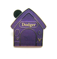 Disney Pin 2019 WDW Hidden Mickey Dog Houses Collection - Dodger CHASER [138344]