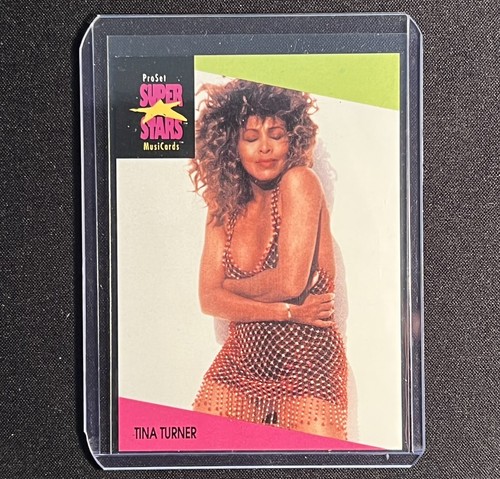 TINA TURNER 1991 Pro Set Super Stars MusiCards Music Trading Card #99 PSA - Afbeelding 1 van 2