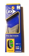 Dunlop Sport men Pro Gel Insole lightweight triple density Size US 8-9, UK7-8