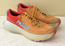 Hoka One One Bondi X Fiesta Amber Yellow Men's Running Shoes Sneakers Size 10.5