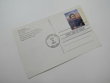 USPS Scott UX186 19c John Fremont First Day of Issue Postal Card