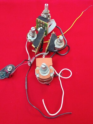 Vintage 80’s Fender 9v Active Wiring Harness Precision P Lyte Bass